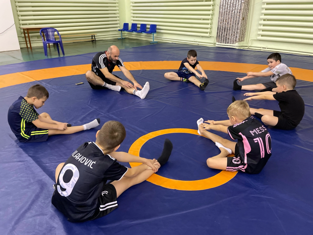 Тренировки команды «Волга»