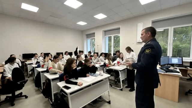 30 сентября в 9 «Б» классе прошло профориентационное занятие
